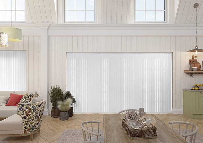 Solento (Blackout), Vogue White - Vertical Blind - Image 9